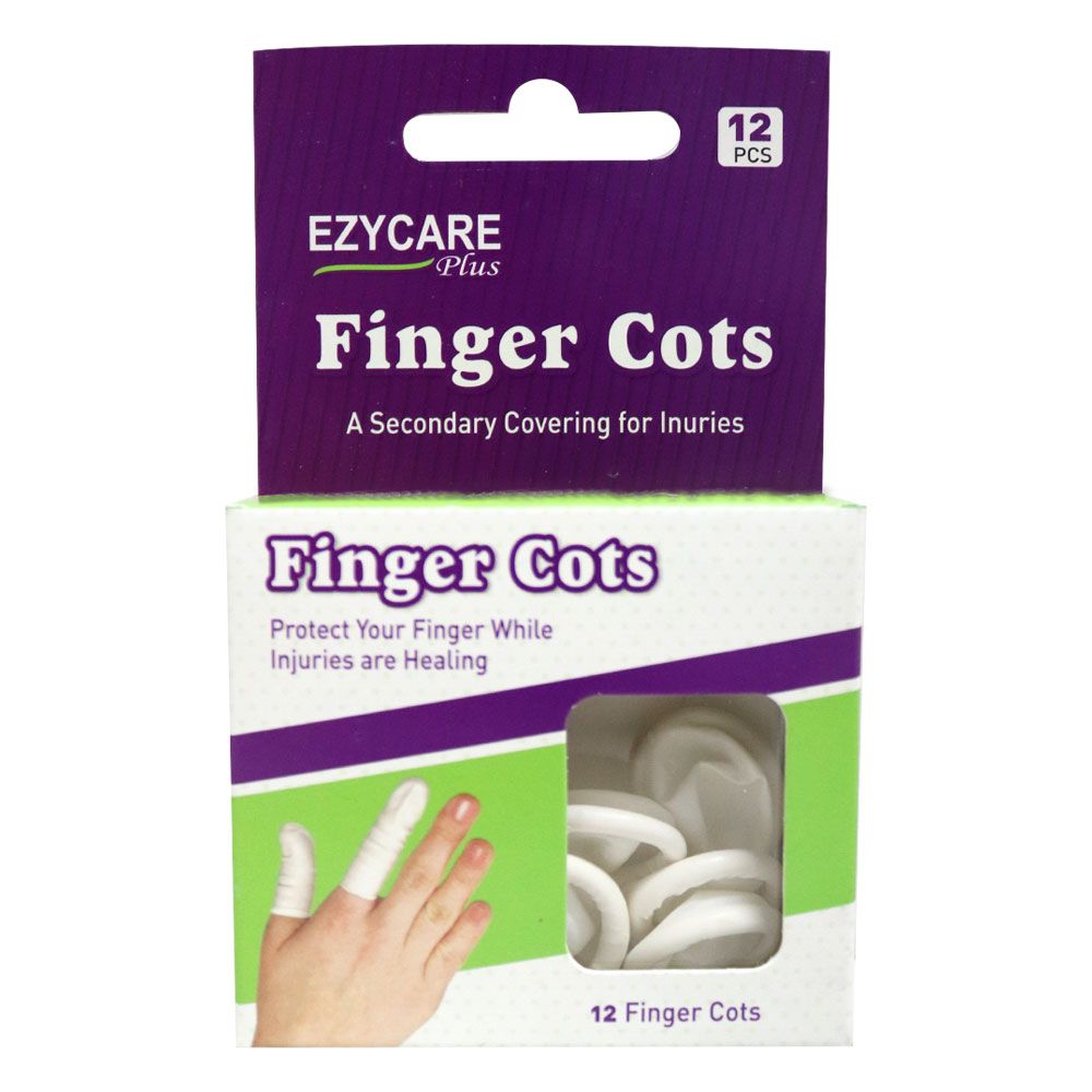 Ezycare Latex Finger Cots 12's 11405 - Easy Pharmacy LLC