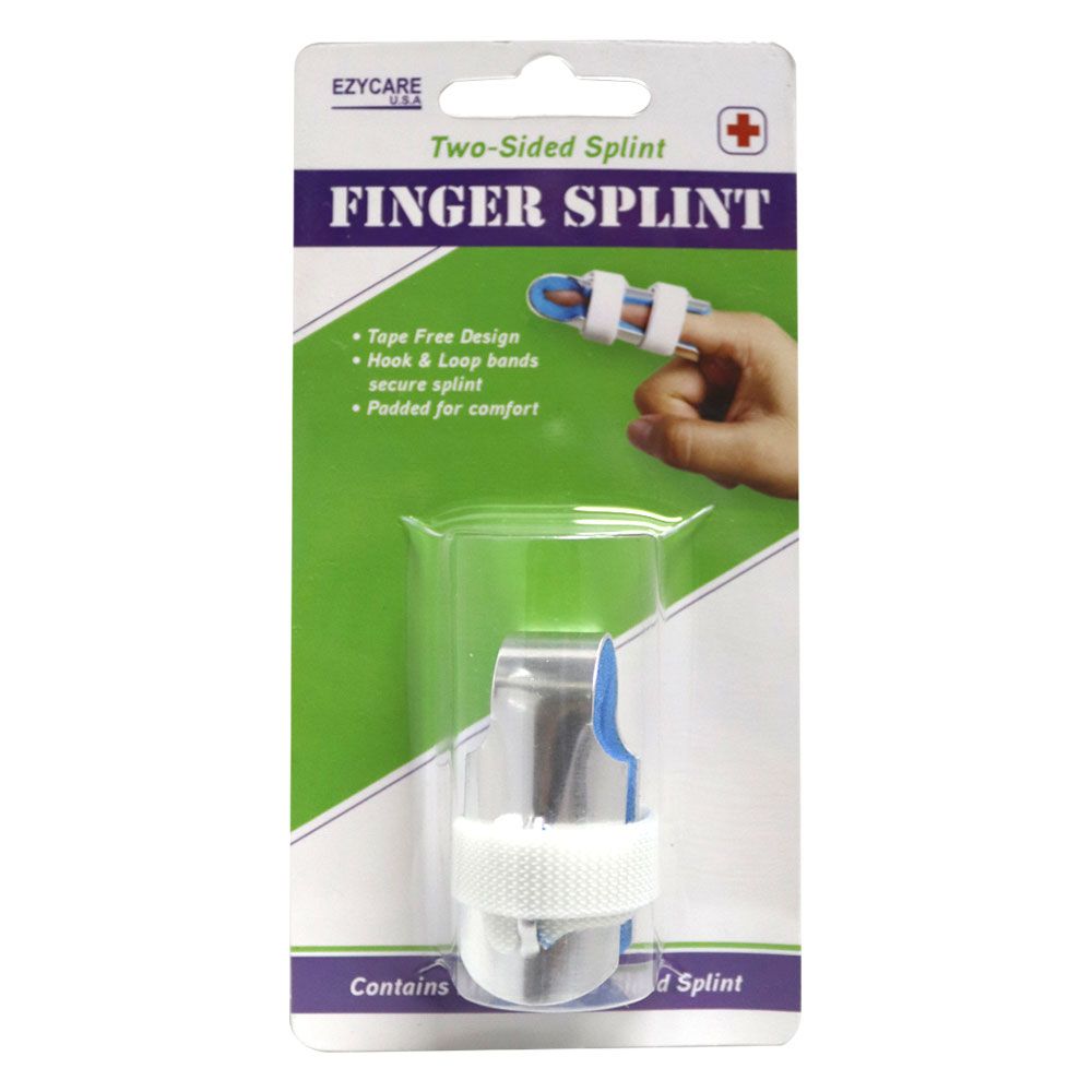 Ezycare Two Sided Finger Splint M 17483 - Easy Pharmacy LLC