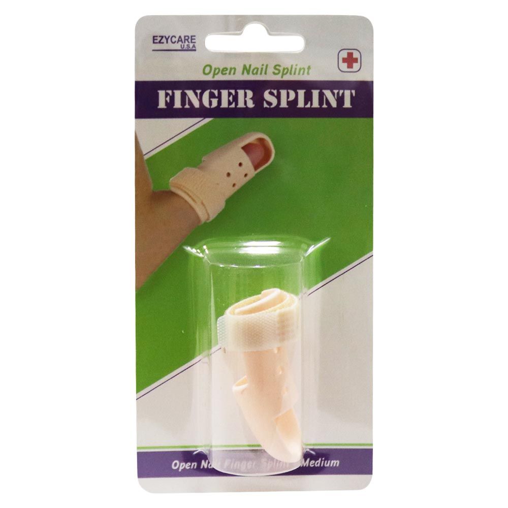 Ezycare Open Nail Finger Splint M 17493 - Easy Pharmacy LLC