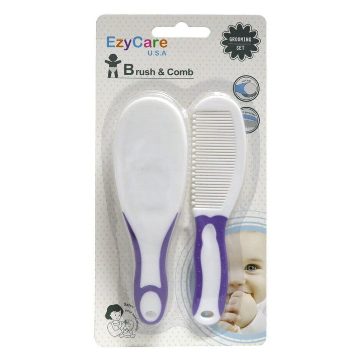 Ezycare Baby Brush & Comb Grooming Set 11804 - Easy Pharmacy LLC