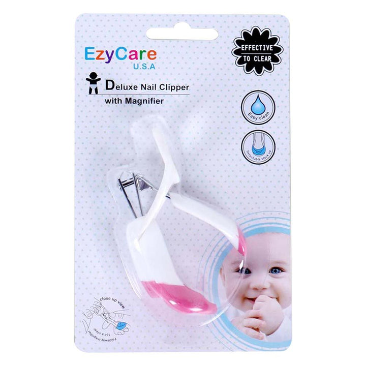 Ezycare Deluxe Nail Clipper With Magnifier 11802 - Easy Pharmacy LLC