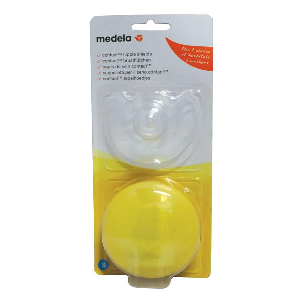 Medela Contact Nipple Shield and Case 16 mm Small 2's - Easy Pharmacy LLC