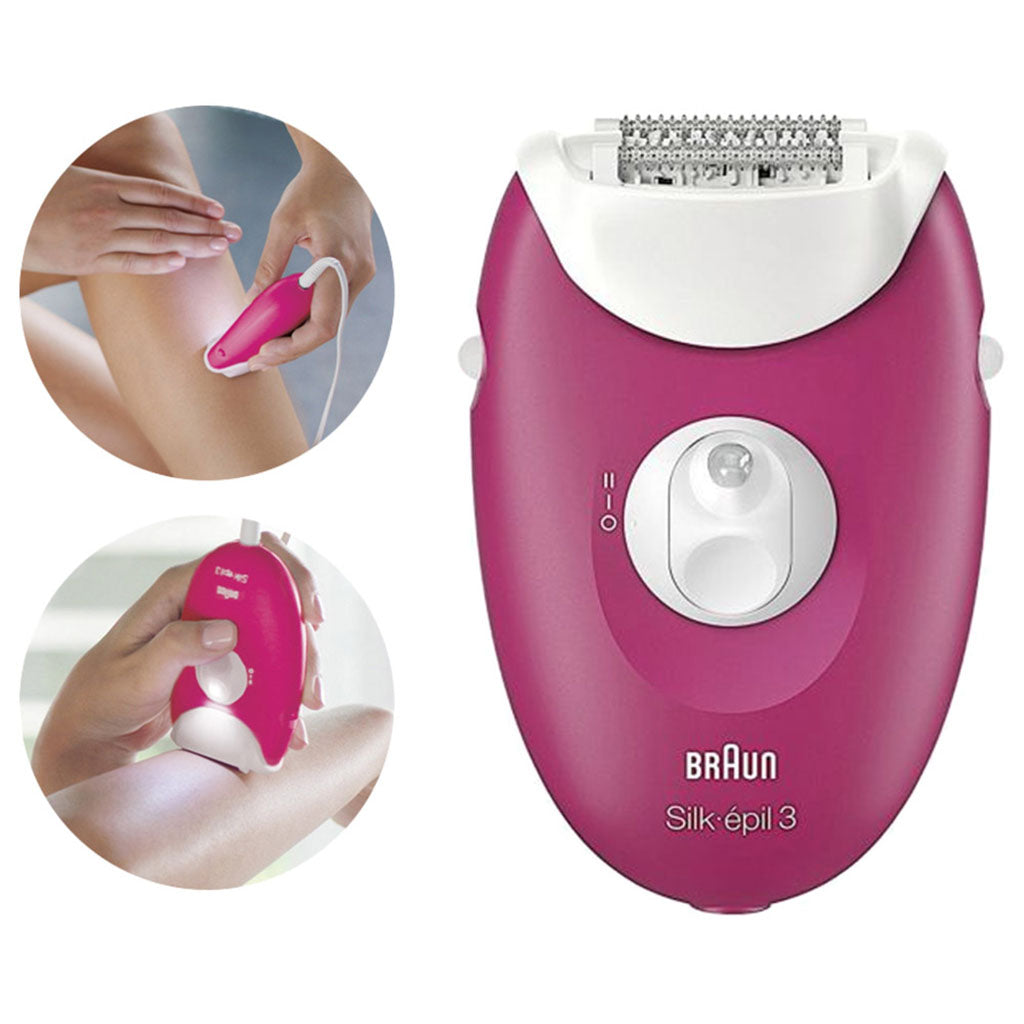 Braun Silk Epil 3 Epilator SE 3-410 - Easy Pharmacy LLC