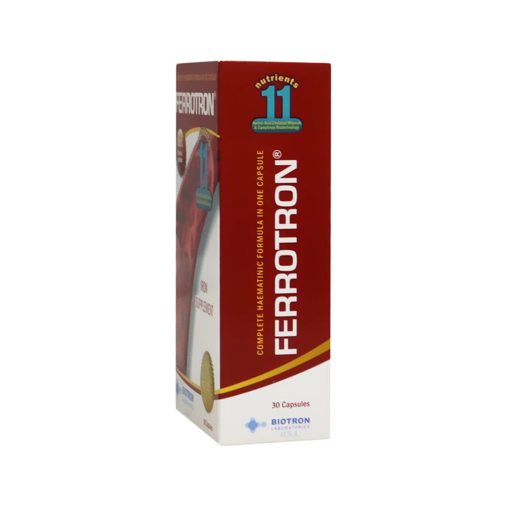 Ferrotron Capsules 30's - Easy Pharmacy LLC