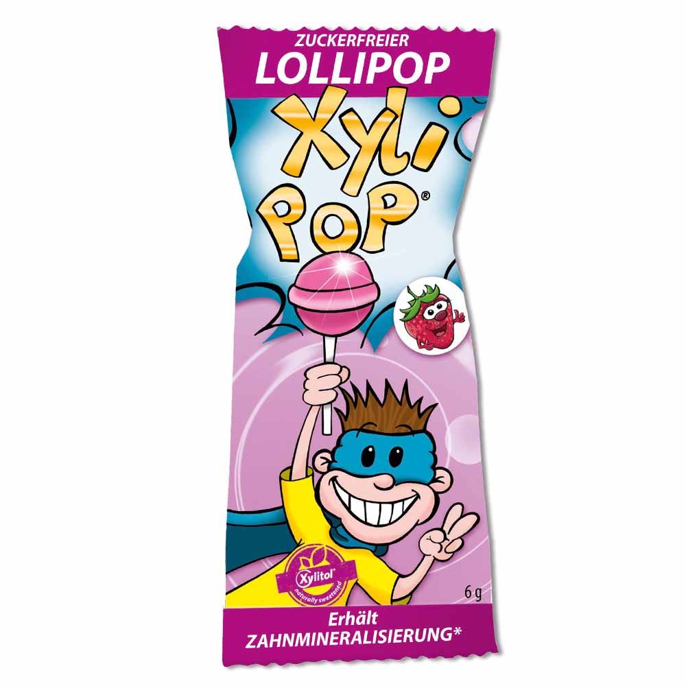 Miradent XyliPop Lollipop Strawberry 6 g 1's - Easy Pharmacy LLC