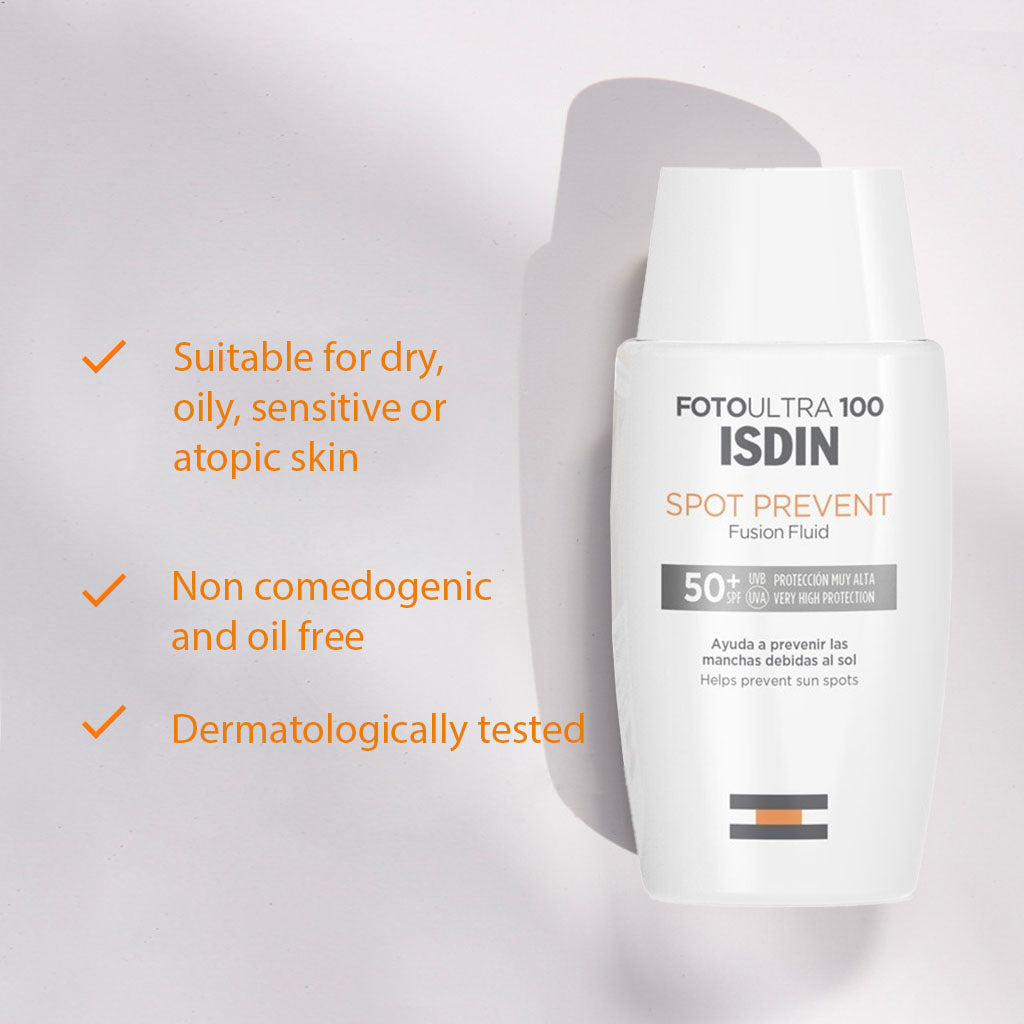Isdin FotoUltra 100 Spot Prevent SPF50+ Fluid 50 mL - Easy Pharmacy LLC