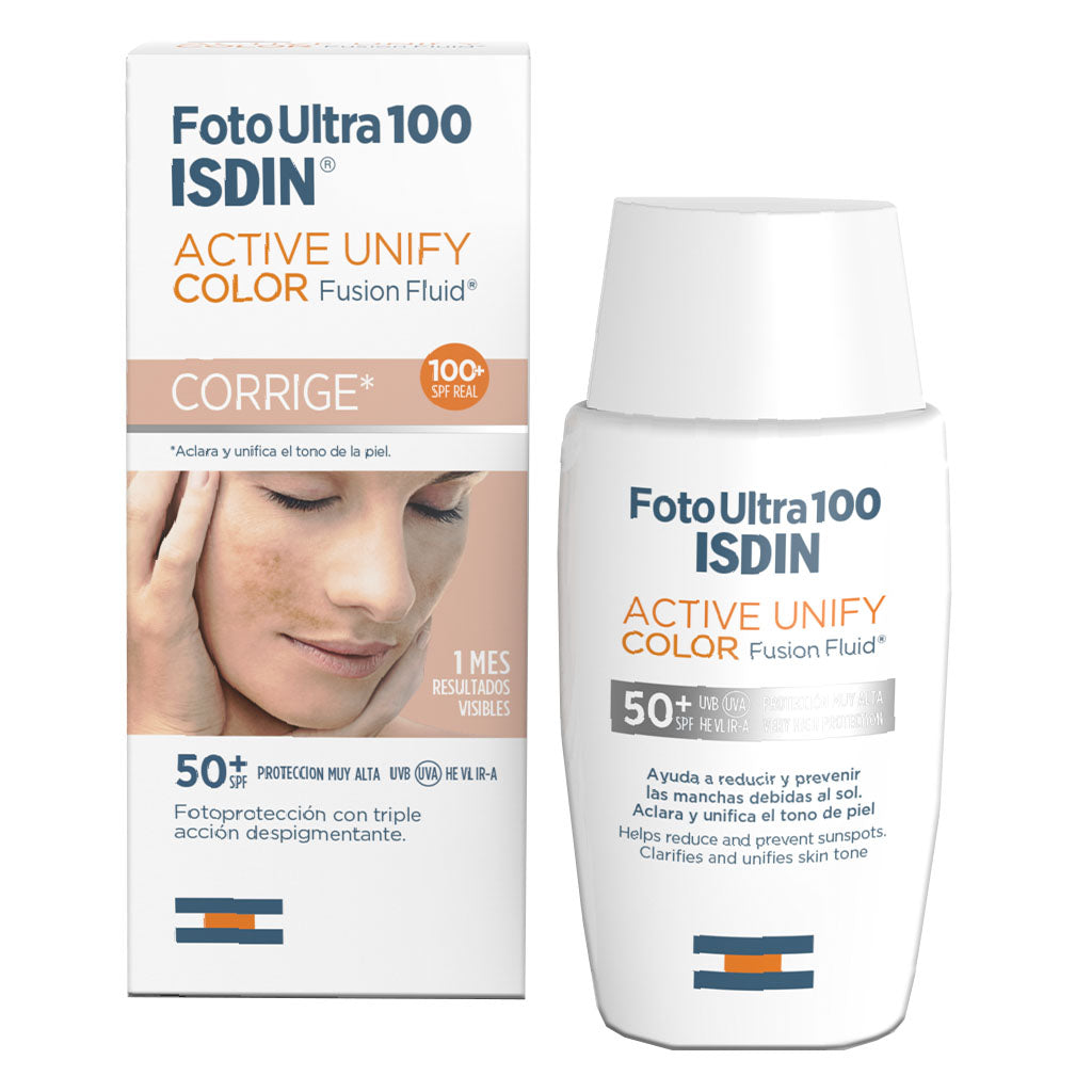 Isdin FotoUltra 100 Active Unify SPF50+ Color Fluid 50 mL - Easy Pharmacy LLC