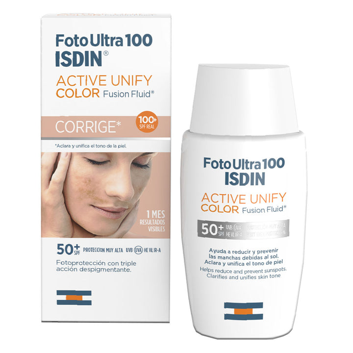 Isdin FotoUltra 100 Active Unify SPF50+ Color Fluid 50 mL - Easy Pharmacy LLC