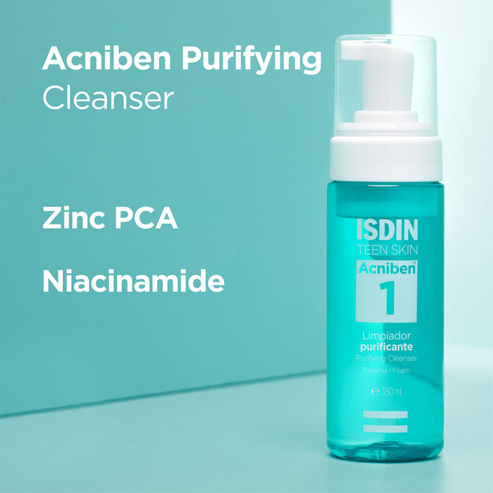 Isdin Teen Skin Acniben Purifying Cleanser Foam 150 mL - Easy Pharmacy LLC