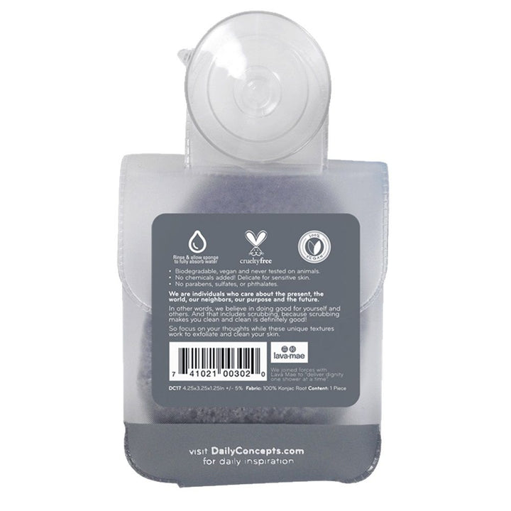Daily Concepts Your Konjac Sponge Charcoal DC17 - Easy Pharmacy LLC