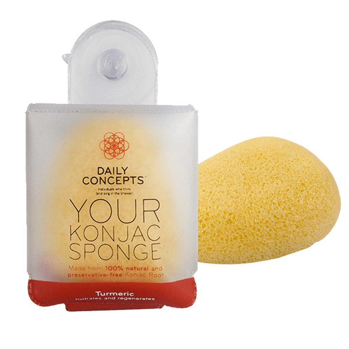 Daily Concepts Your Konjac Sponge Turmeric DC18 - Easy Pharmacy LLC