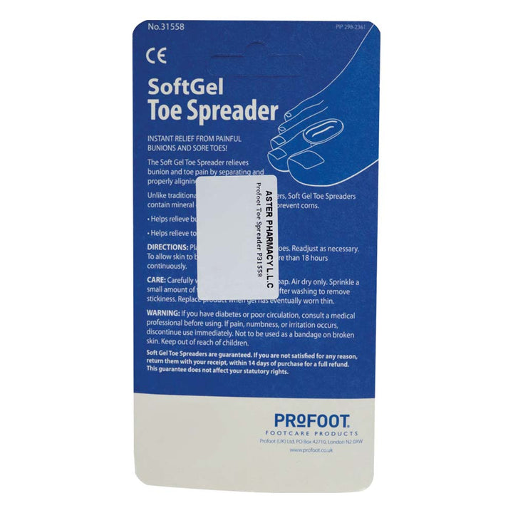 Profoot Soft Gel Toe Spreader P31558 - Easy Pharmacy LLC