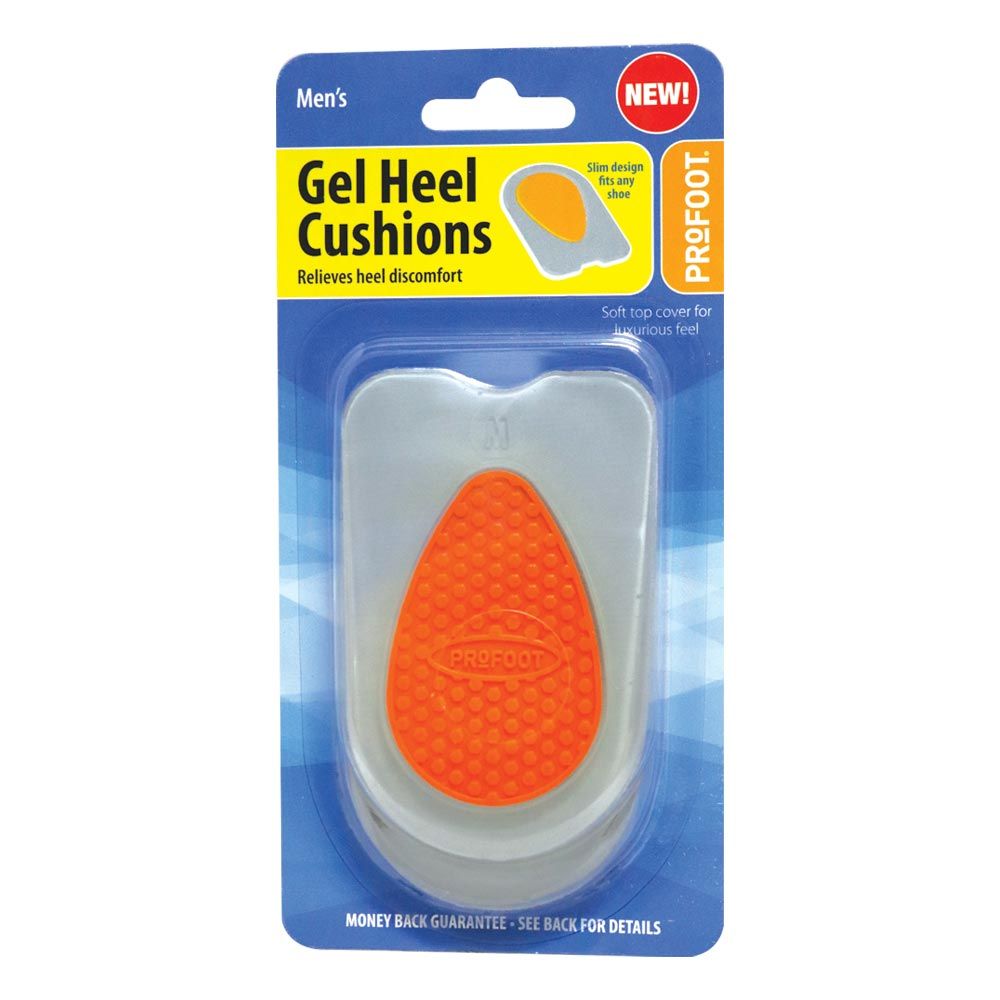 Profoot Gel Heel Cushions Men P70801 - Easy Pharmacy LLC