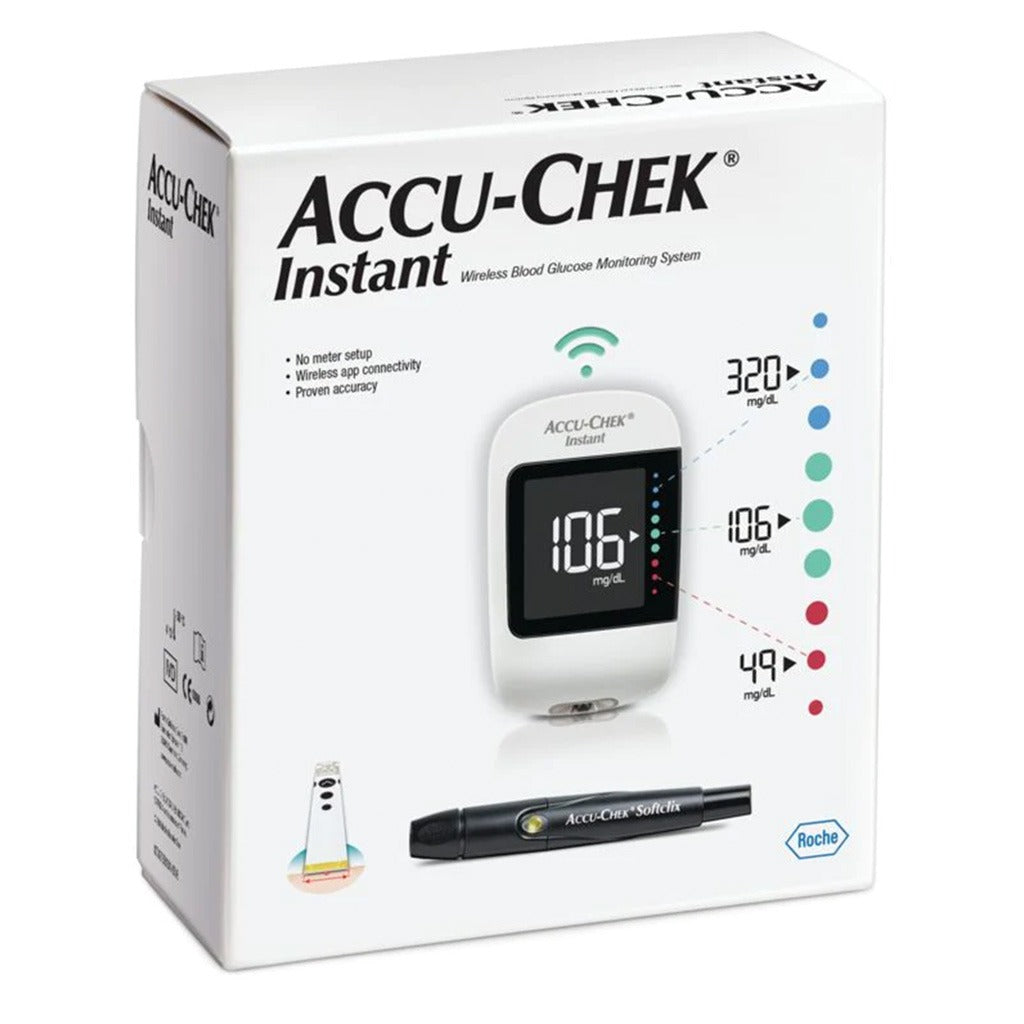 Accu-Chek Instant Blood Sugar Monitor For Diabetes Care - Easy Pharmacy LLC