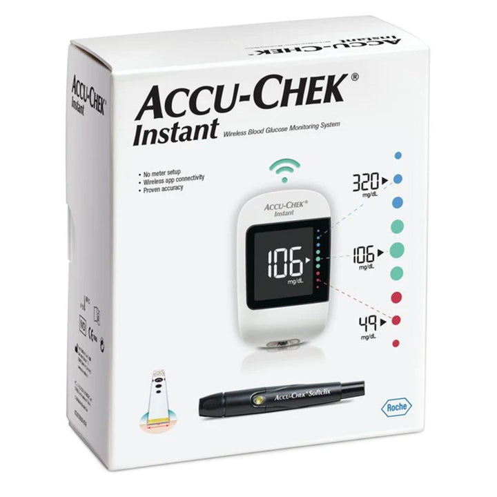 Accu-Chek Instant Blood Sugar Monitor For Diabetes Care - Easy Pharmacy LLC