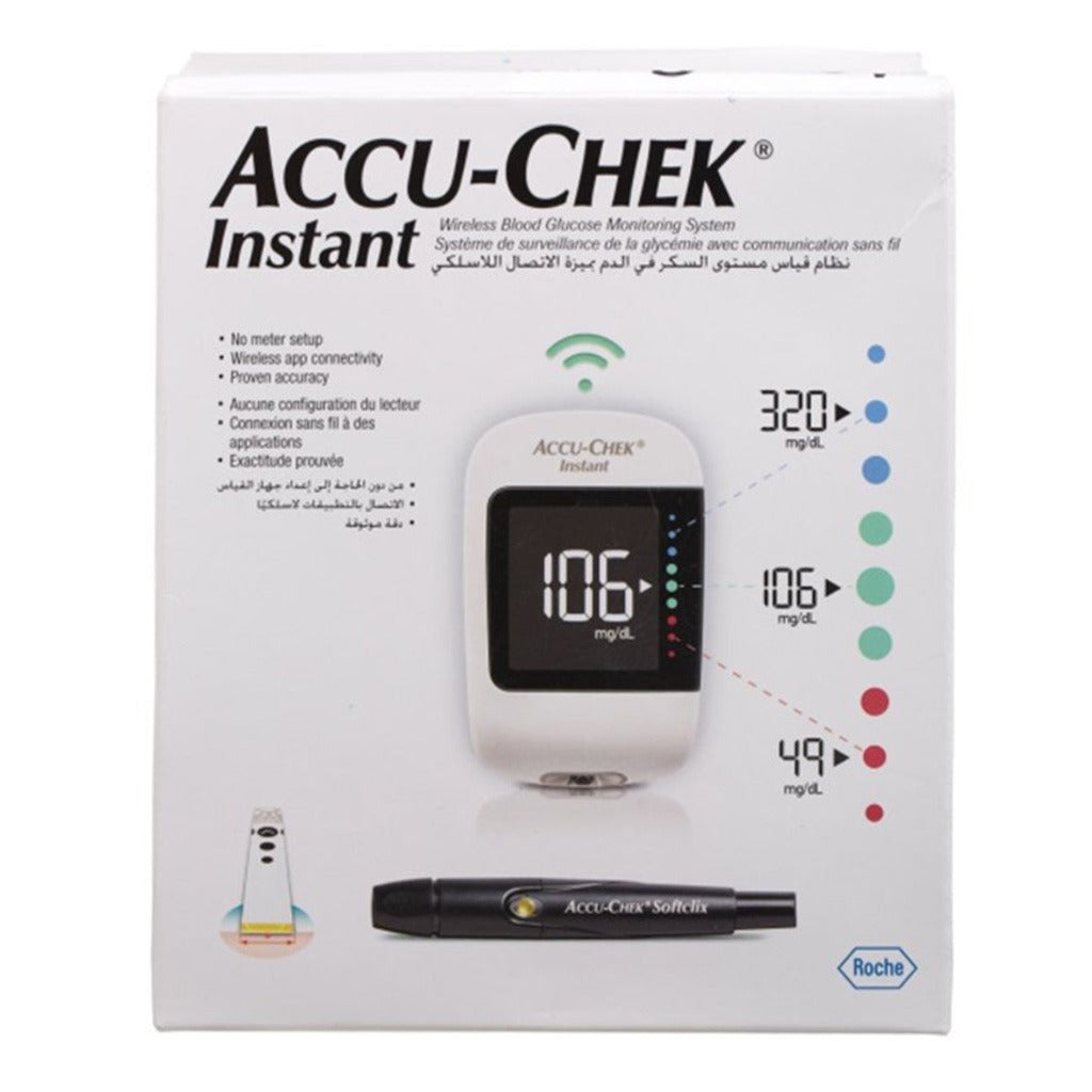 Accu-Chek Instant Blood Sugar Monitor For Diabetes Care - Easy Pharmacy LLC