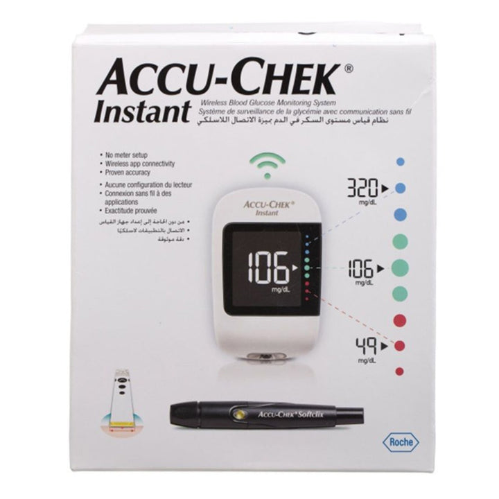Accu-Chek Instant Blood Sugar Monitor For Diabetes Care - Easy Pharmacy LLC