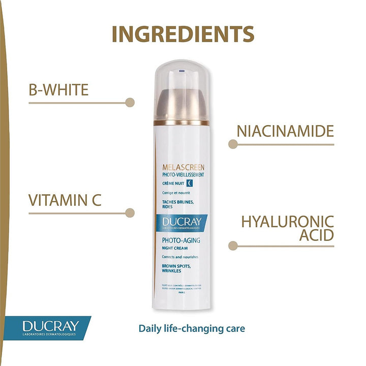 Ducray Melascreen Night Cream 50 mL - Easy Pharmacy LLC