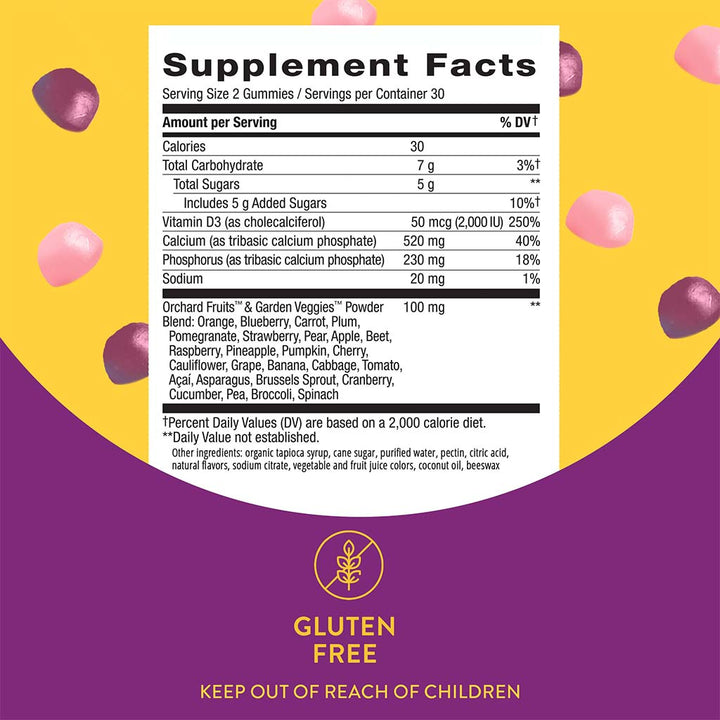 Alive Calcium + D3 Gummies 60's - Easy Pharmacy LLC