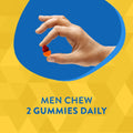 Alive Men’s Multivitamin Gummies – Daily Energy & Nutritional Support with Fruits & Veggies Blend, 60 Count