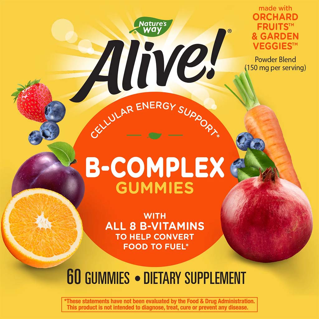 Alive B-Complex Gummies 60's - Easy Pharmacy LLC