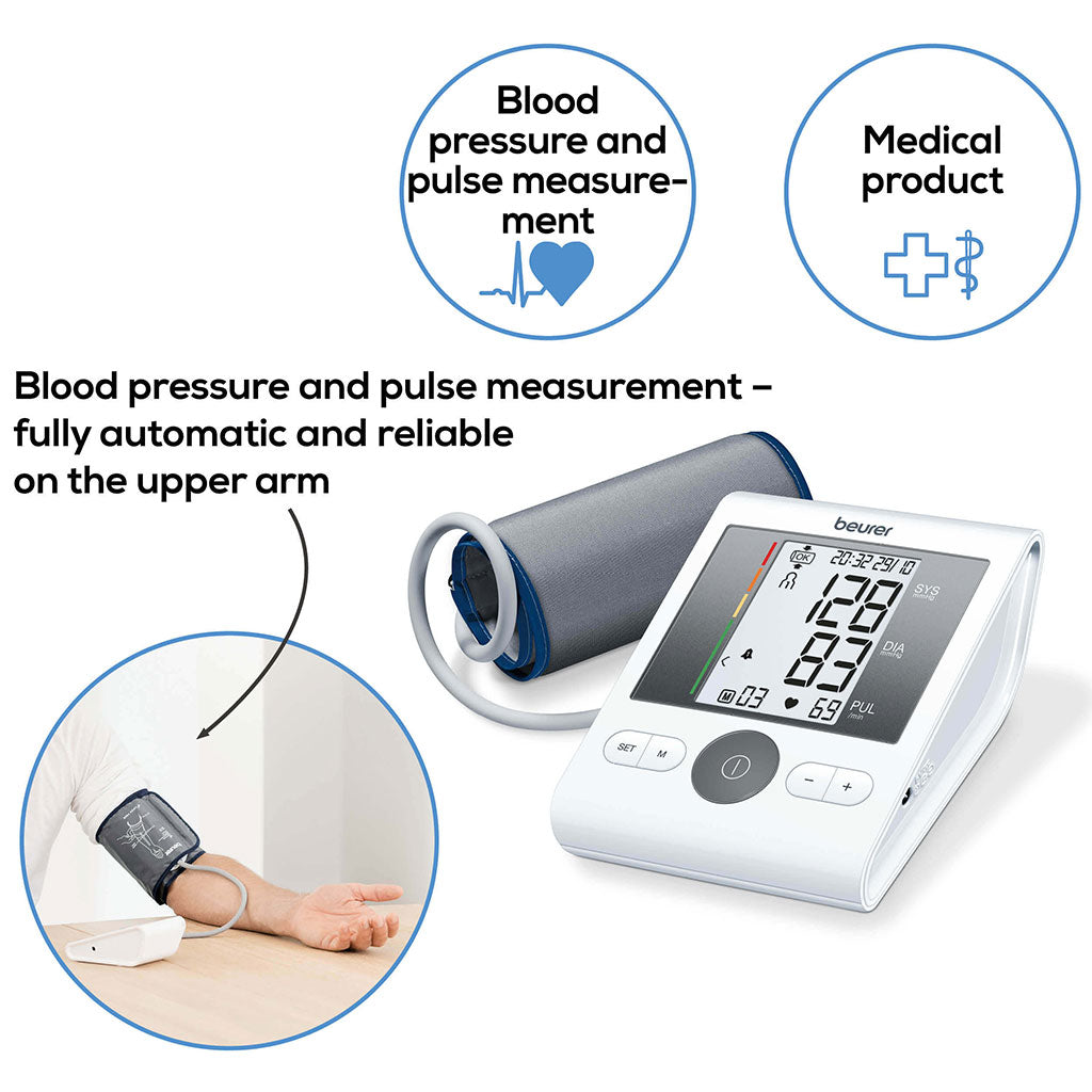 Beurer BM28 Blood Pressure Monitor - Easy Pharmacy LLC