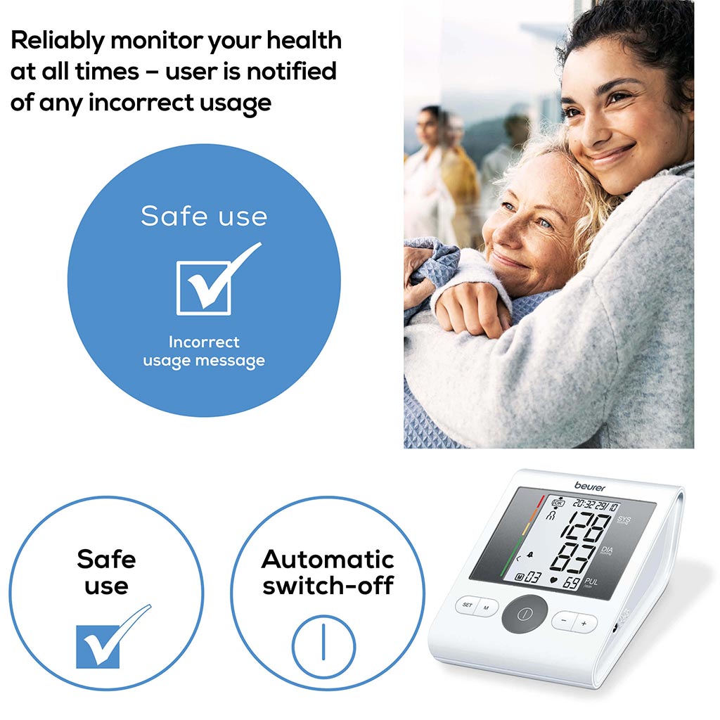 Beurer BM28 Blood Pressure Monitor - Easy Pharmacy LLC