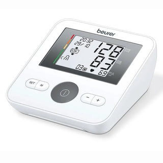 Beurer BM27 Upper Arm Blood Pressure Monitor With Universal Cuff 22–42 cm, Large Digital Display, One Button Operation