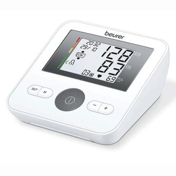 Beurer BM27 Upper Arm Blood Pressure Monitor With Universal Cuff 22–42 cm, Large Digital Display, One Button Operation