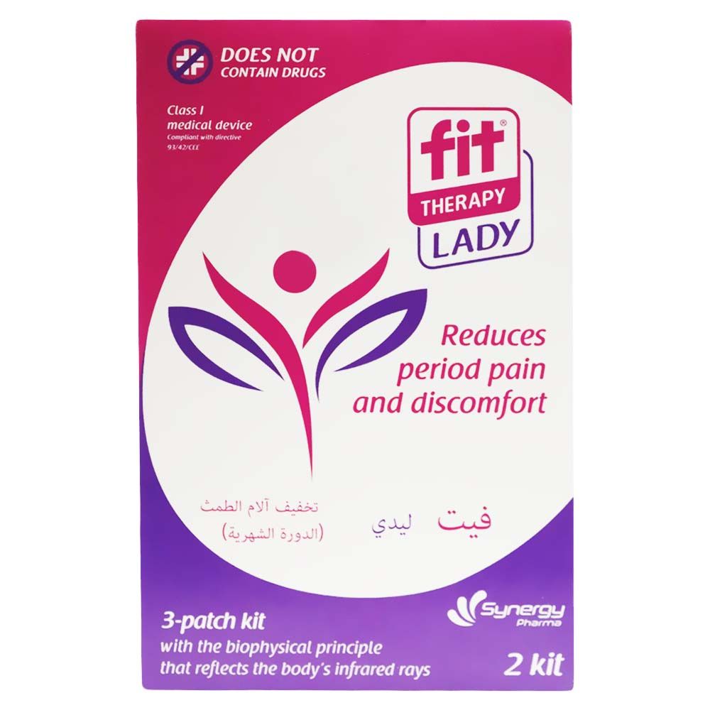 Synergy Fit Lady Pain Relief Patch 2's - Easy Pharmacy LLC