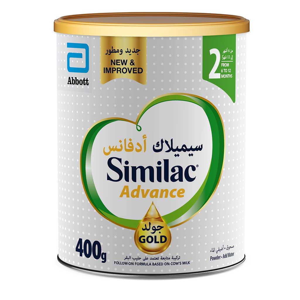 Similac Advance Gold Stage 2 Infant Milk Formula For 6 To 12 Months 400g - Easy Pharmacy LLC