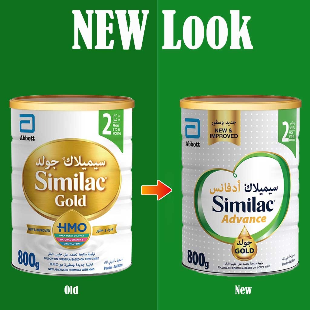 Similac Advance Gold Stage 2 Infant Milk Formula For 6 To 12 Months 800g - Easy Pharmacy LLC