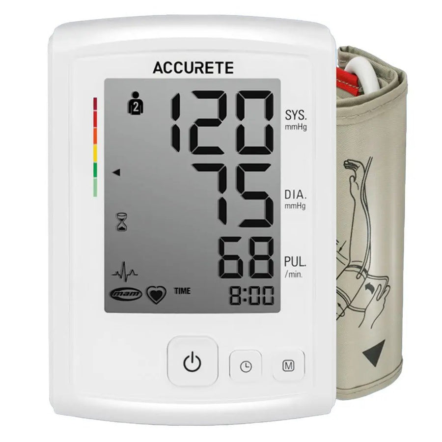 Accurete H240 Digital Blood Pressure Monitor – Upper Arm Automatic BP Machine