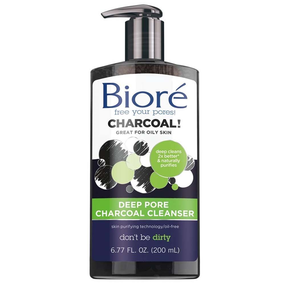 Biore Deep Pore Charcoal Cleanser 200 mL - Easy Pharmacy LLC