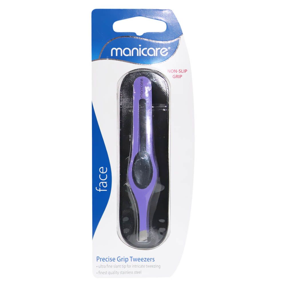 Manicare Precise Grip Tweezers - Easy Pharmacy LLC