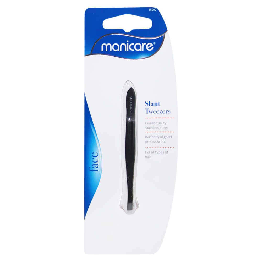 Manicare Slant Tweezers - Easy Pharmacy LLC