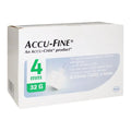 Accu-Fine Sterile Pen Needles 32G × 4 mm – 100 Disposable Pen Tips