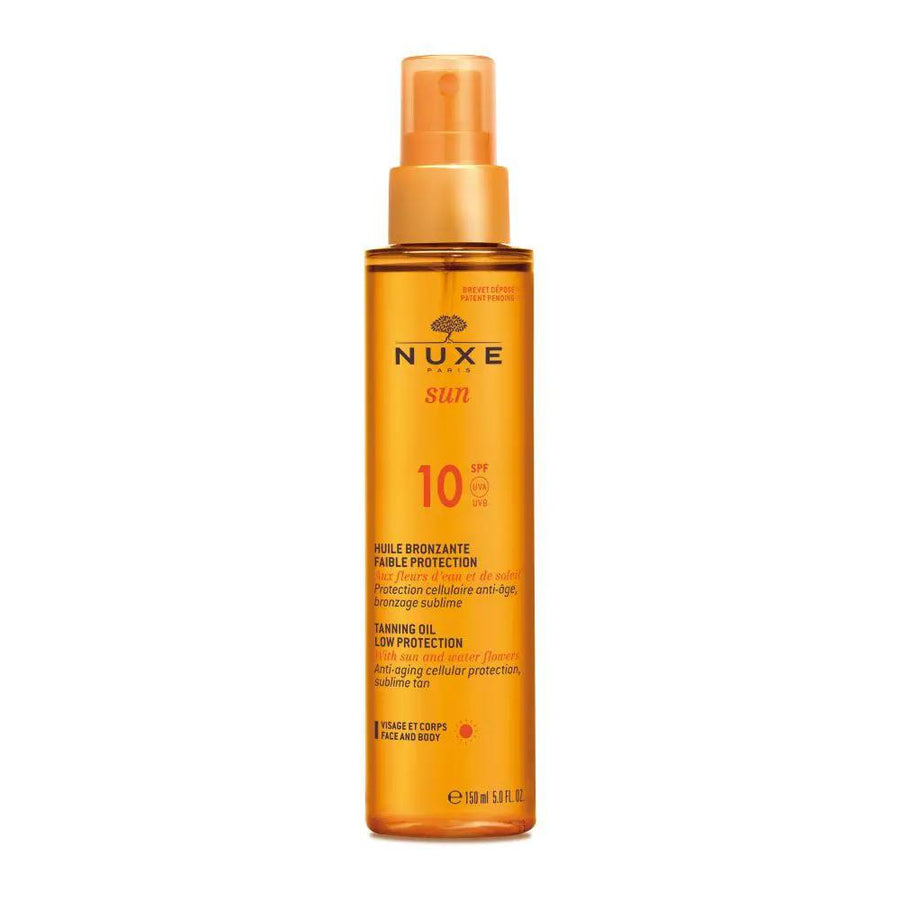 Nuxe Sun SPF10 Low Protection Tanning Oil 150 mL