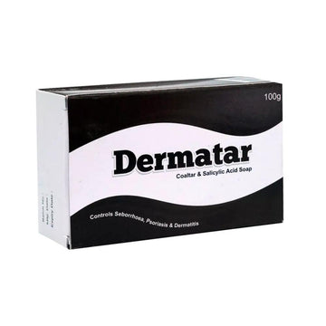 Dermatar Coaltar And Salicylic Acid Soap 100g Medicated Soap For Seborrhea Psoriasis And Dermatitis