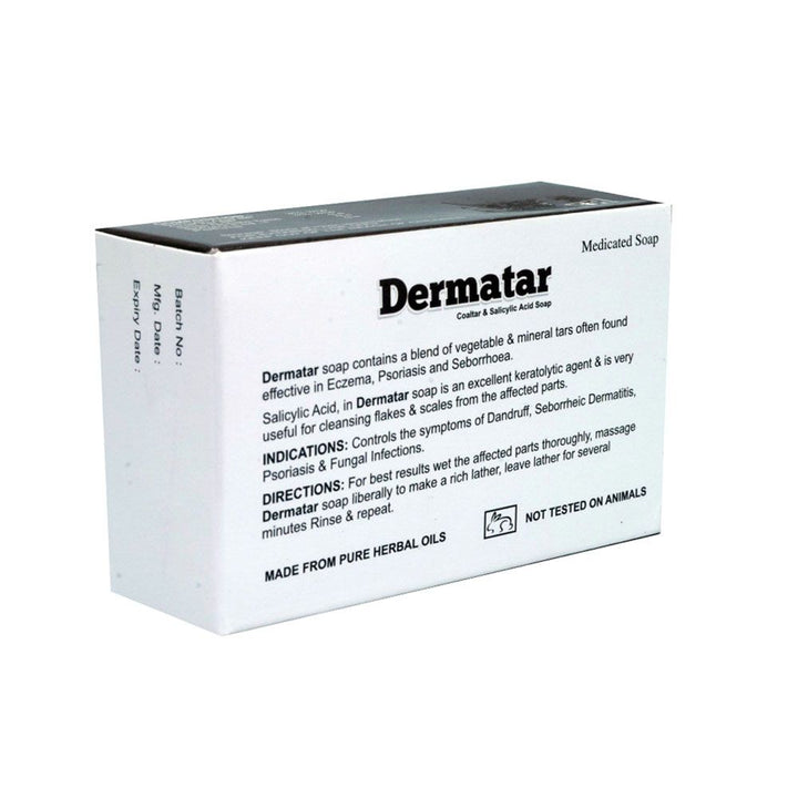 Dermatar Coaltar & Salicylic Acid Soap 100g - Easy Pharmacy LLC