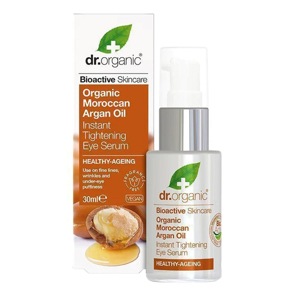 Dr.Organic Moroccan Argan Oil Instant Tightening Eye Serum 30 mL - Easy Pharmacy LLC