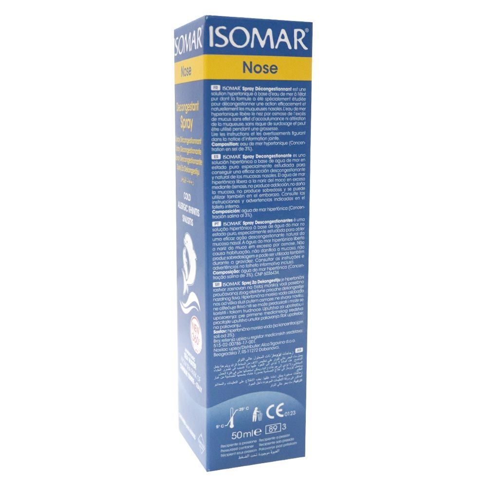 Isomar Decongestant Spray 50 mL - Easy Pharmacy LLC