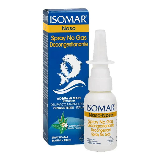 Isomar No Gas Decongestant Spray With Eucalyptus Oil 30 mL