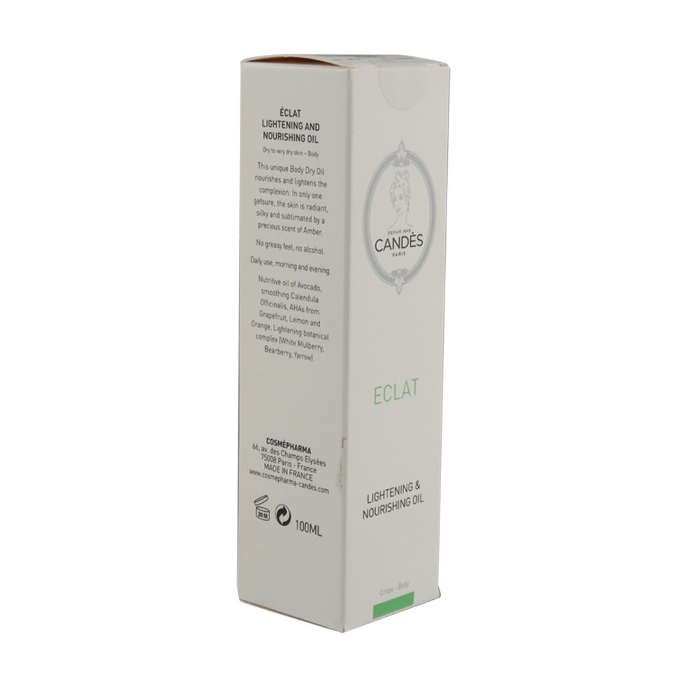 Candes Eclat Lightening & Nourishing Body Oil 100 mL - Easy Pharmacy LLC
