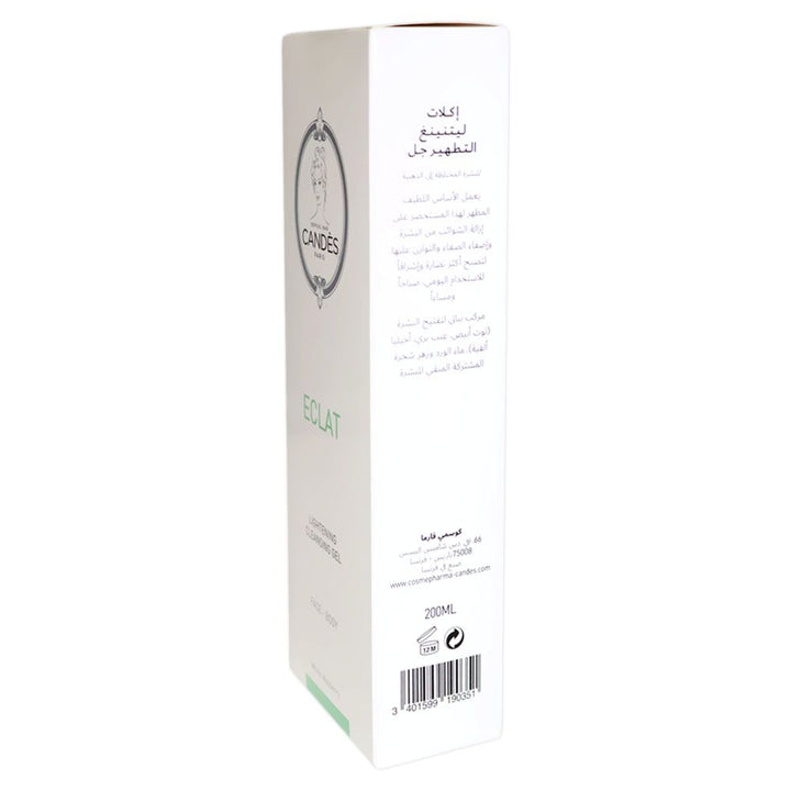 Candes Eclat Lightening Cleansing Gel 200 mL - Easy Pharmacy LLC