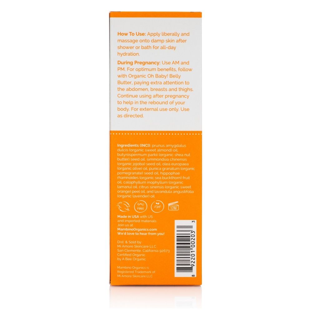 Mambino Organics Fresh Beauty Moisture Me Nourishing Body Oil 120 mL, 4 fl. Oz - Easy Pharmacy LLC