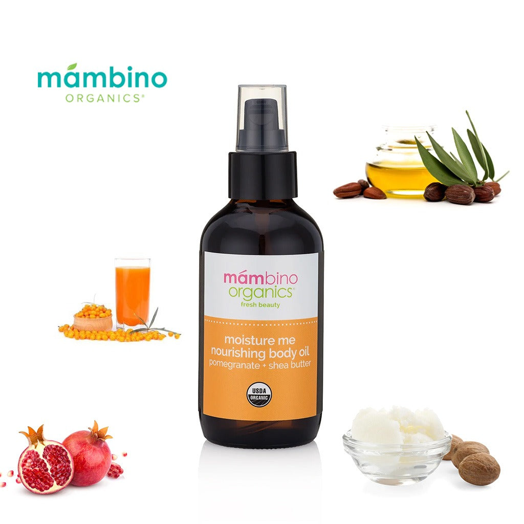 Mambino Organics Fresh Beauty Moisture Me Nourishing Body Oil 120 mL, 4 fl. Oz - Easy Pharmacy LLC