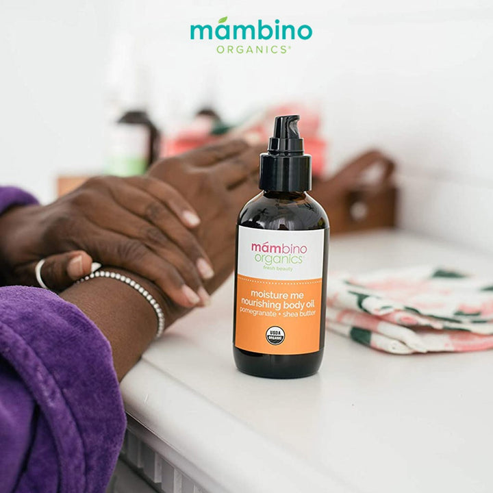 Mambino Organics Fresh Beauty Moisture Me Nourishing Body Oil 120 mL, 4 fl. Oz - Easy Pharmacy LLC