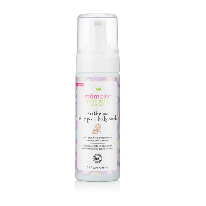 Mambino Naturals Fresh Baby Soothe Me Shampoo + Body Wash 170 mL, 5.5 fl. Oz - Easy Pharmacy LLC