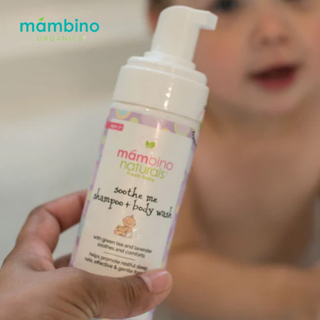 Mambino Naturals Fresh Baby Soothe Me Shampoo + Body Wash 170 mL, 5.5 fl. Oz - Easy Pharmacy LLC